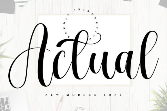 Actual Font - Featured Image