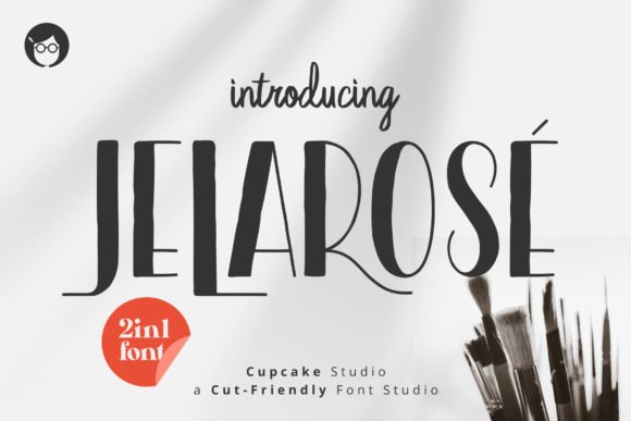 AL Jelarose 2 in 1 Font - Featured Image