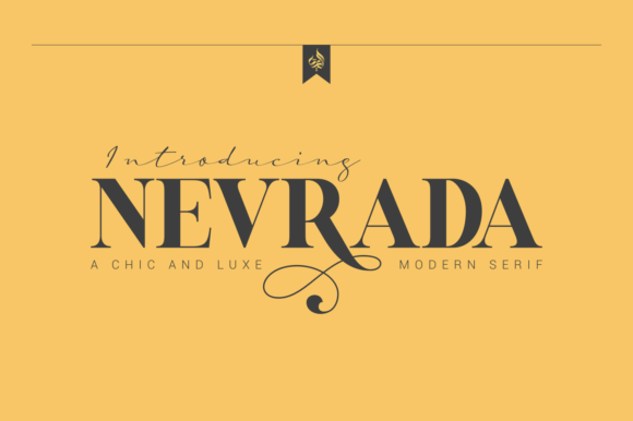 AL Nevrada Font - Featured Image