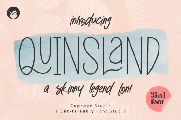AL Quinsland 2in1 Font - Featured Image
