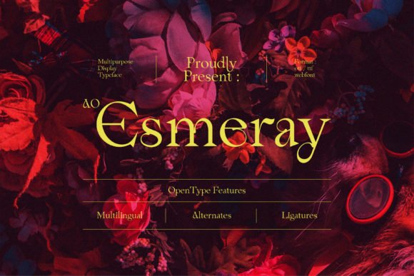 AO Esmeray Font - Featured Image