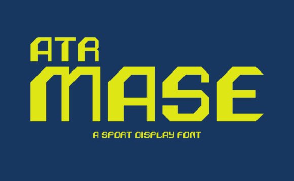 ATR Mase Font - Featured Image