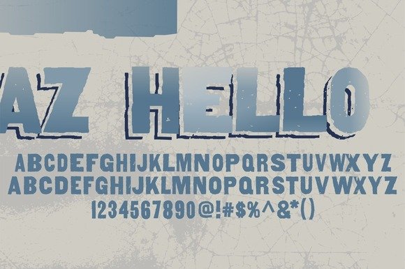 AZ Hello Font - Featured Image