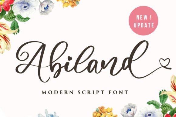 Abiland Font - Featured Image
