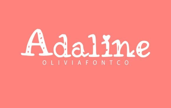 Adaline Font - Featured Image