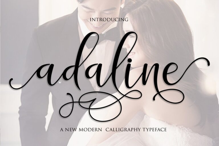 Adaline Font - Featured Image