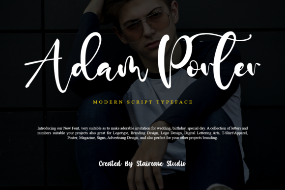 Adam Porter Font - Featured Image