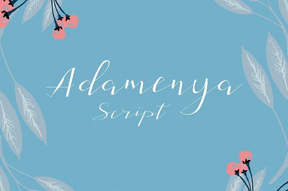 Adamenya Font - Featured Image