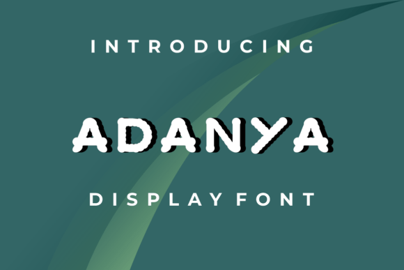 Adanya Font - Featured Image