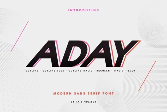 Aday Font - Featured Image