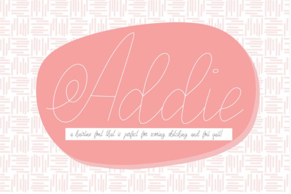 Addie Font - Featured Image