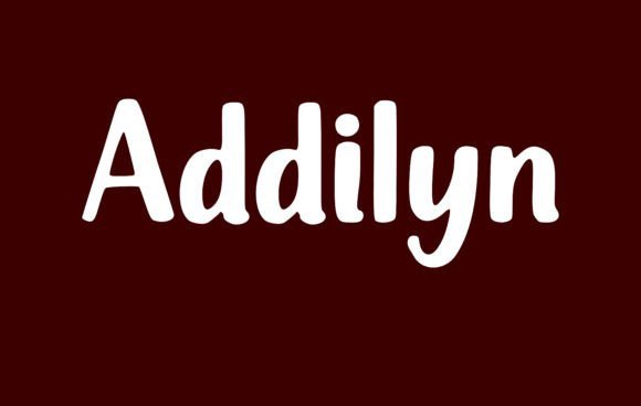 Addilyn Font - Featured Image