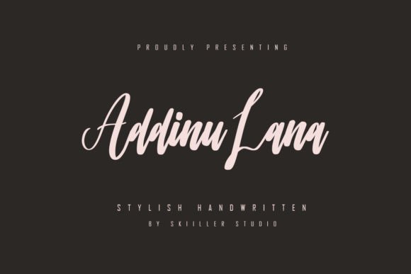 Addinu Lana Font - Featured Image