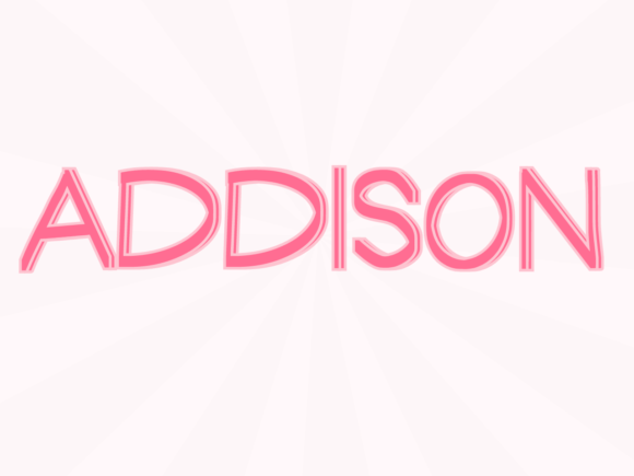 Addison Font - Featured Image
