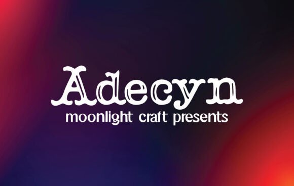 Adecyn Font - Featured Image