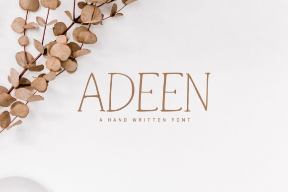 Adeen Font - Featured Image