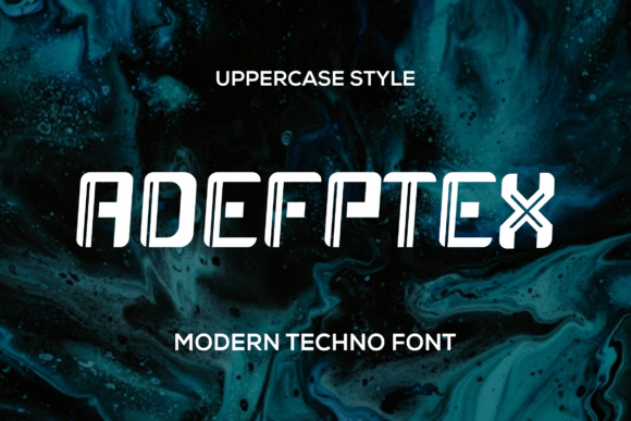 Adefptex Font - Featured Image