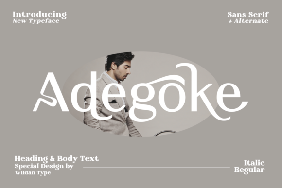 Adegoke Font - Featured Image
