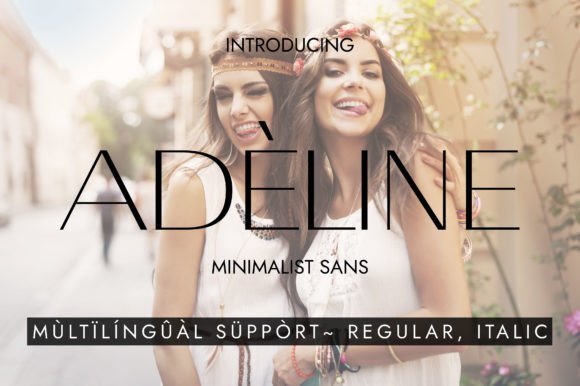 Adeline Font - Featured Image