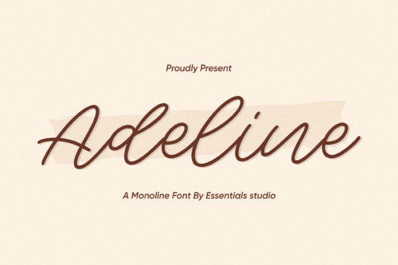Adeline Font - Featured Image