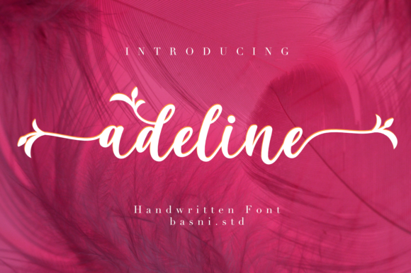 Adeline Font - Featured Image