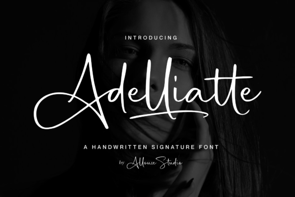 Adelliatte Font - Featured Image