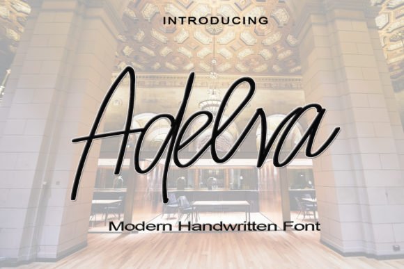 Adelva Font - Featured Image