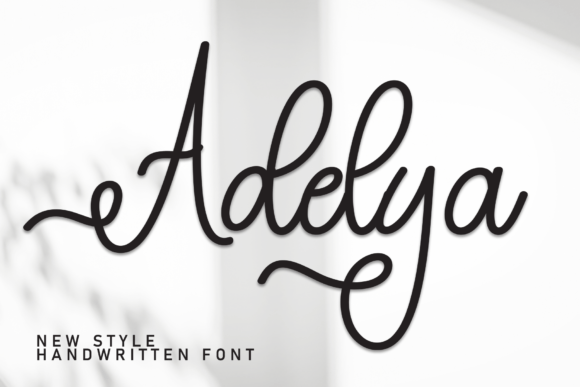 Adelya Font - Featured Image