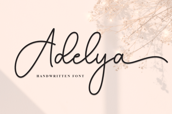 Adelya Font - Featured Image