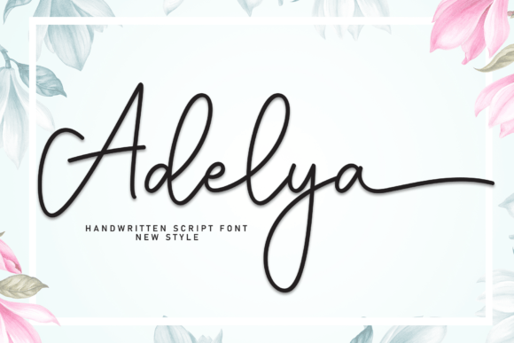 Adelya Font - Featured Image
