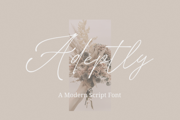 Adeptly Font - Featured Image