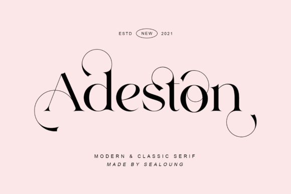 Adestone Font - Featured Image