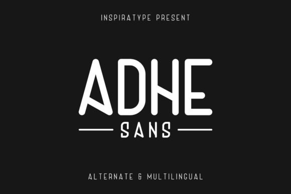 Adhe Family Font - Featured Image