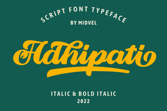 Adhipati Font - Featured Image