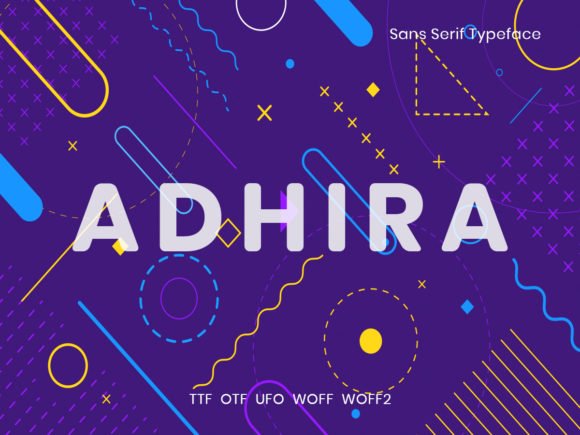 Adhira Font - Featured Image