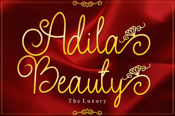 Adila Beauty Font - Featured Image
