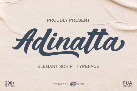 Adinatta Font - Featured Image