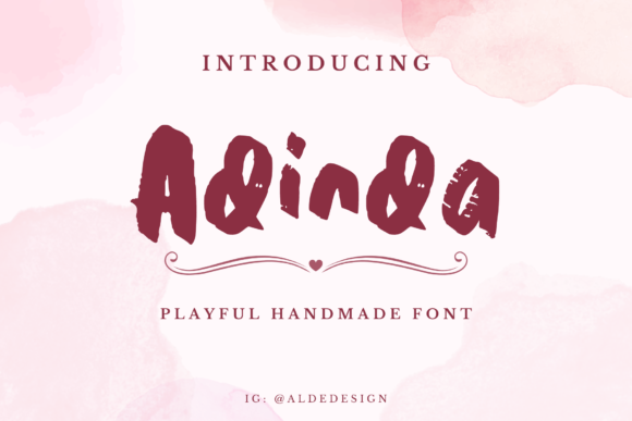 Adinda Font - Featured Image