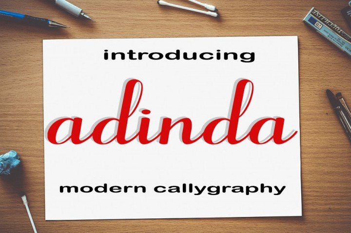 Adinda Font - Featured Image