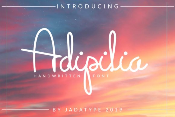 Adipilia Font - Featured Image