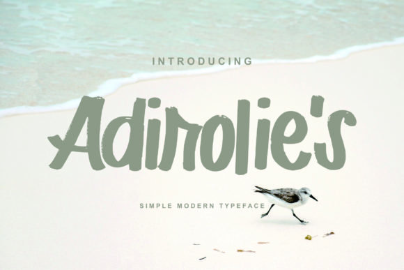 Adirolie's Font - Featured Image