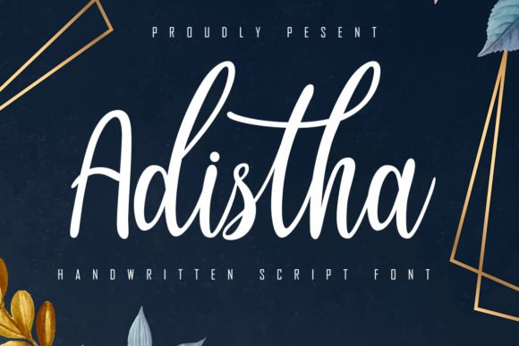 Adistha Font - Featured Image