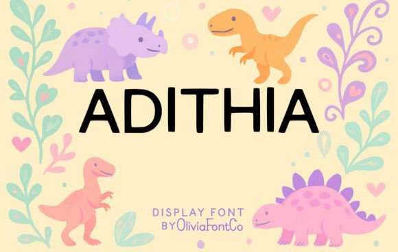 Adithia Font - Featured Image