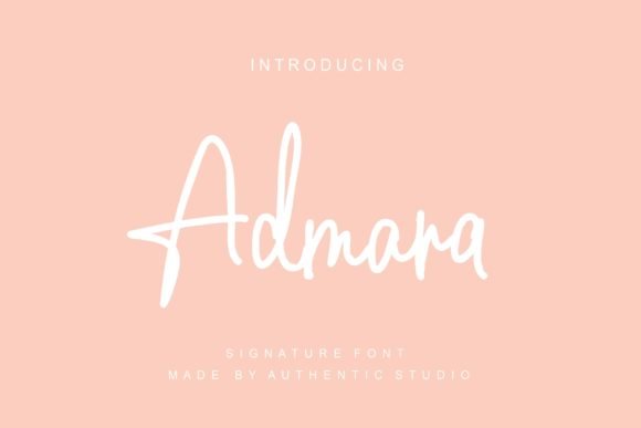 Admara Font - Featured Image