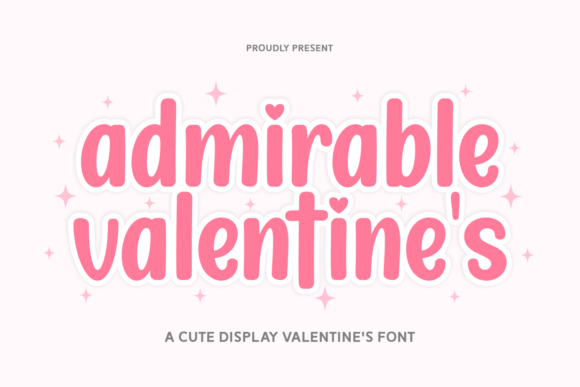 Admirable Valentine's Font - Featured Image