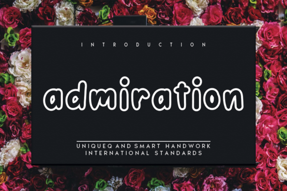 Admiration Font - Featured Image