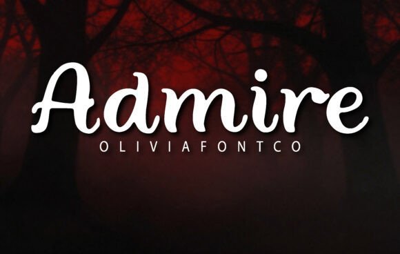 Admire Font - Featured Image