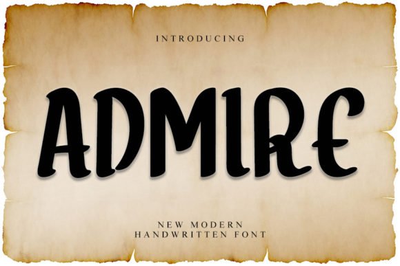 Admire Font - Featured Image