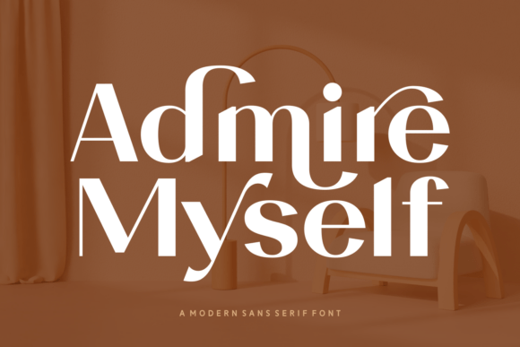 Admire Myself Font - Featured Image