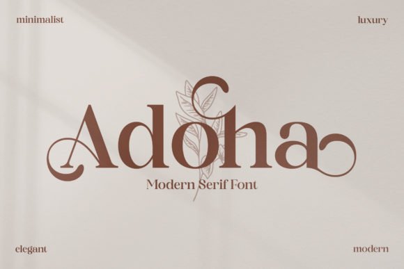 Adoha Font - Featured Image
